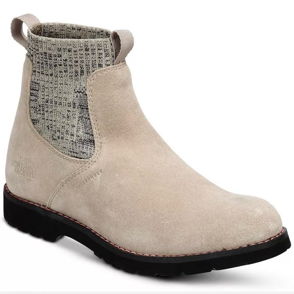 (SOLD) North Face Suede Waterproof Chelsea Boot, 8.5
